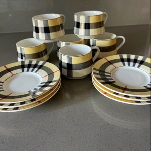 Burberry Coffee/Tea Set
